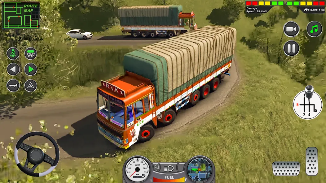 Indian Heavy Truck Delivery 3D [MOD: безлимитные деньги и все грузовики] (Бесплатно / APK) — скриншот 3