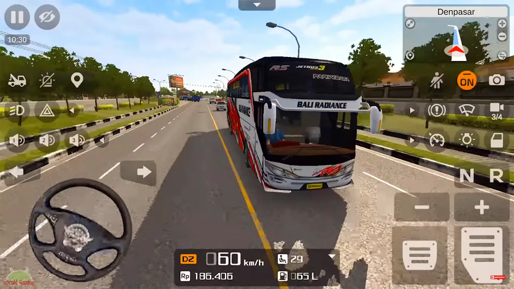 Скачать взлом Modern Grand City Coach Arena [MOD: безлимитные деньги и все автобусы] — скриншот 5