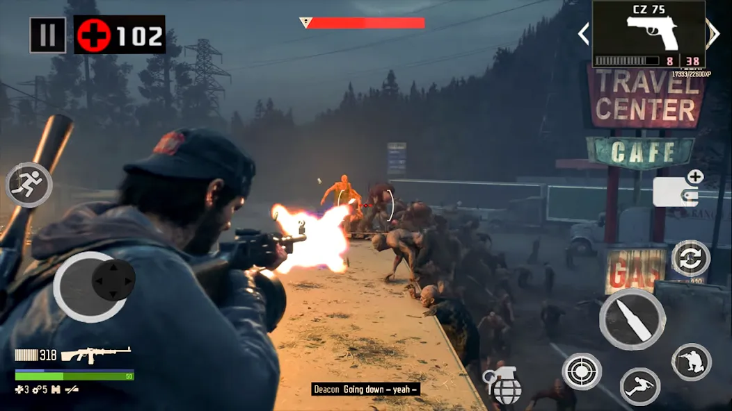 Скачать Dead Cover Open World Survival [MOD: безлимитные ресурсы и оружие] — скриншот 3