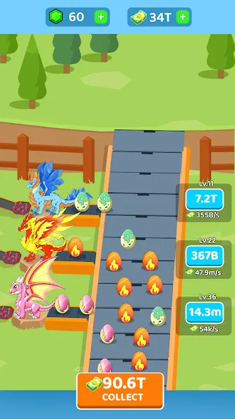 Dragon Master Adventure [MOD: бесконечные ресурсы и мощные драконы] (Бесплатно / APK) — скриншот 5