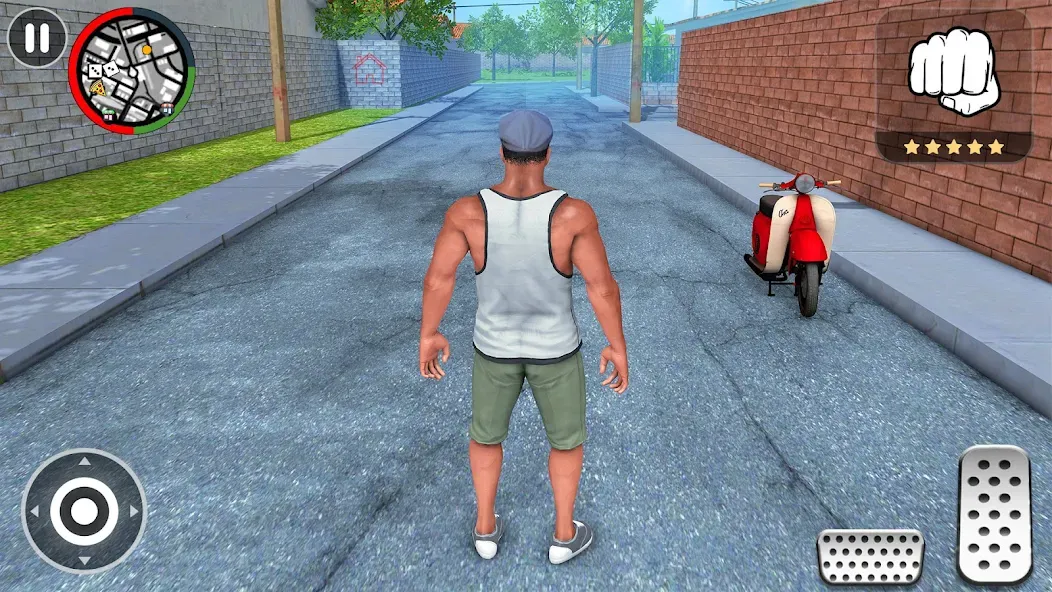 Grand City Vegas Crime Games [MOD: безлимитные деньги и оружие] на Андроид — скриншот 4