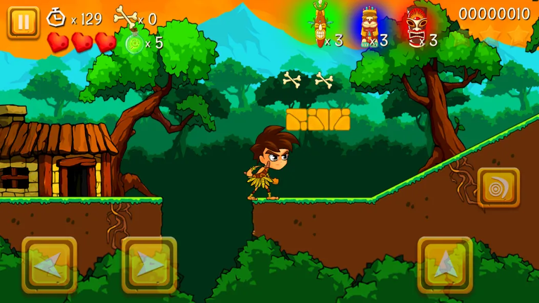 Super Warrior Dino Adventures [MOD: безлимитные монеты и открытые уровни] (Бесплатно / APK) — скриншот 1