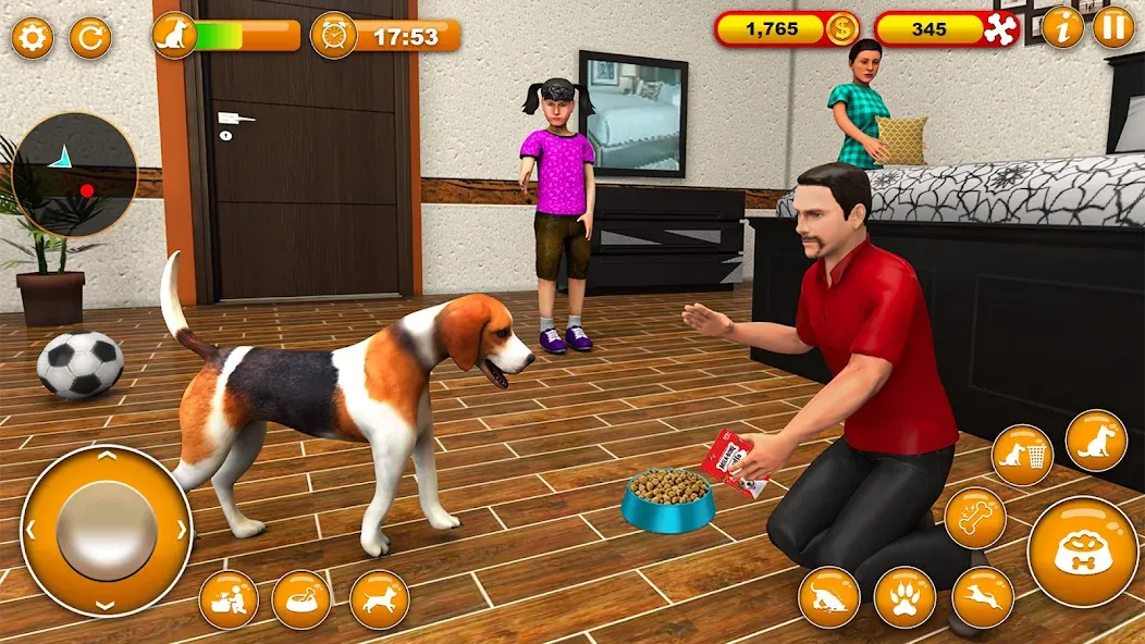 Pet Dog Family Adventure Games [MOD: безлимитные деньги и все питомцы открыты] последняя версия — скриншот 3