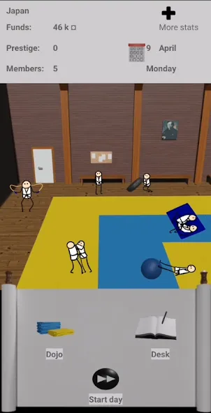 My Judo Dojo [MOD: безлимитные деньги и навыки дзюдо] последняя версия — скриншот 3