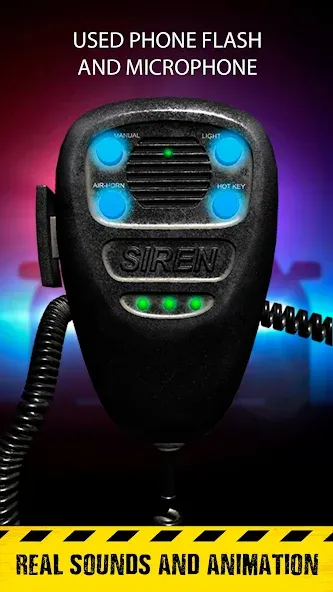 Siren sounds set: siren system [MOD: реалистичные звуки сирен и сигналов] (Бесплатно / APK) — скриншот 2