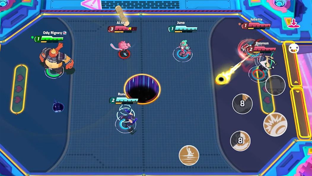 Omega Strikers [MOD: безлимитные деньги и все улучшения] — Скачать бесплатно (APK) — скриншот 1
