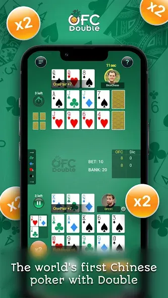 Взломанная OFC Double [MOD: бесконечные очки и открытые режимы] на Андроид — скриншот 1