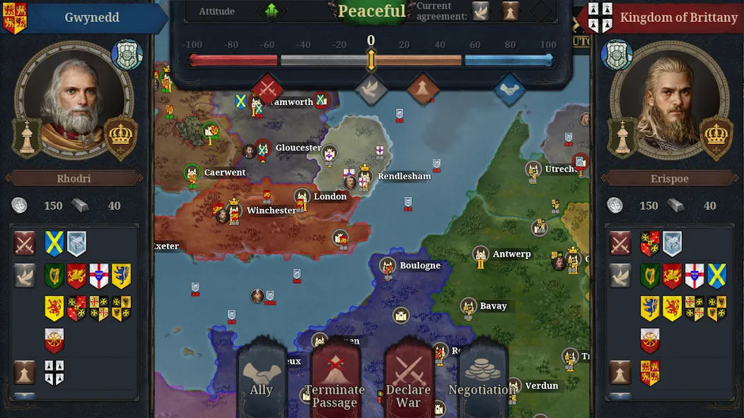 Скачать взлом European War 7: Medieval [MOD: безлимитные ресурсы и открыты все уровни] — скриншот 3