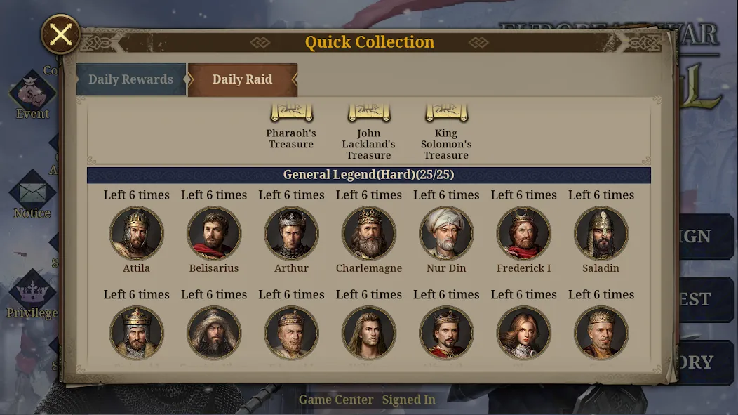 Скачать взлом European War 7: Medieval [MOD: безлимитные ресурсы и открыты все уровни] — скриншот 5