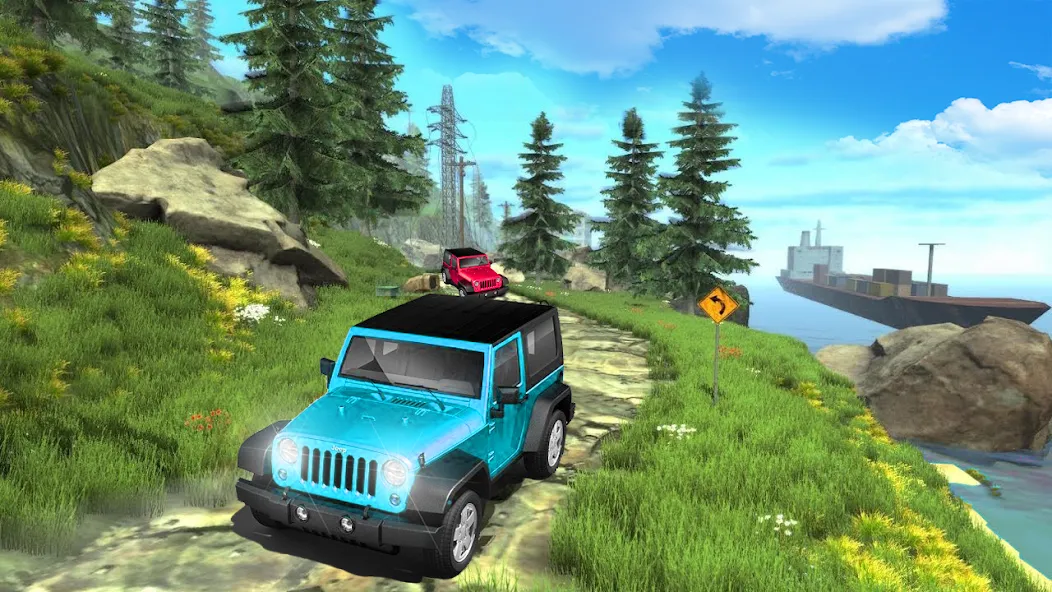 Скачать 4X4 Offroad SUV Driving Games [MOD: безлимитные деньги и все машины открыты] — скриншот 3