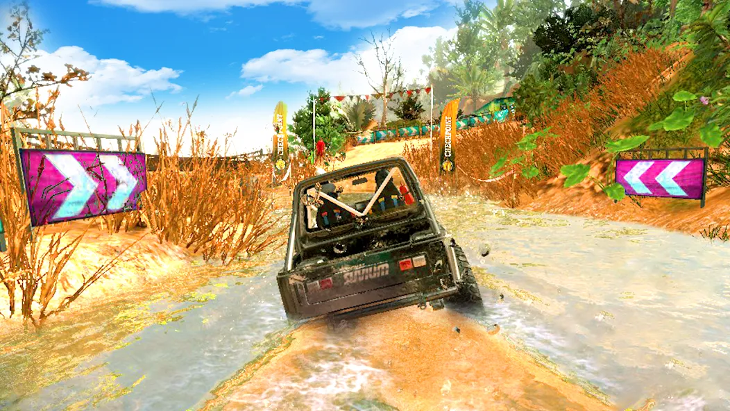 Скачать 4X4 Offroad SUV Driving Games [MOD: безлимитные деньги и все машины открыты] — скриншот 4