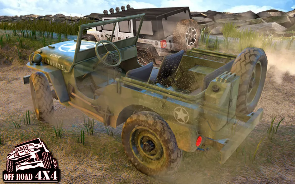 Скачать взлом Offroad Jeep Racing Extreme [MOD: безлимитные деньги и топливо] — скриншот 4