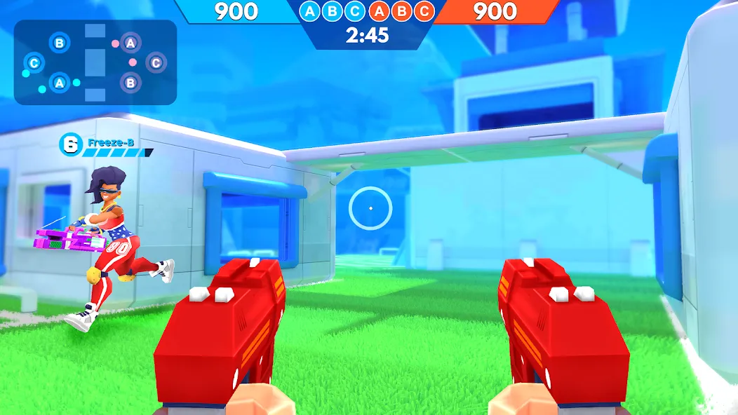 Скачать взлом FRAG Pro Shooter [MOD: безлимитные деньги и все герои] — скриншот 1