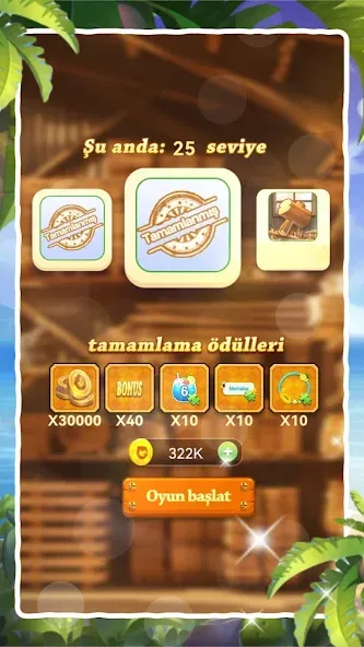 101 Okey Mi&Sökme ustası [MOD: безлимитные монеты и подсказки] (Бесплатно / APK) — скриншот 1