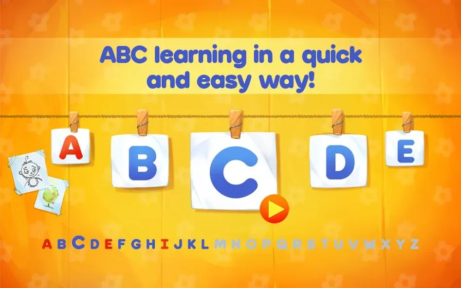 ABC Alphabet! ABCD games! [MOD: открыты все буквы и уровни] — Скачать бесплатно (APK) — скриншот 1