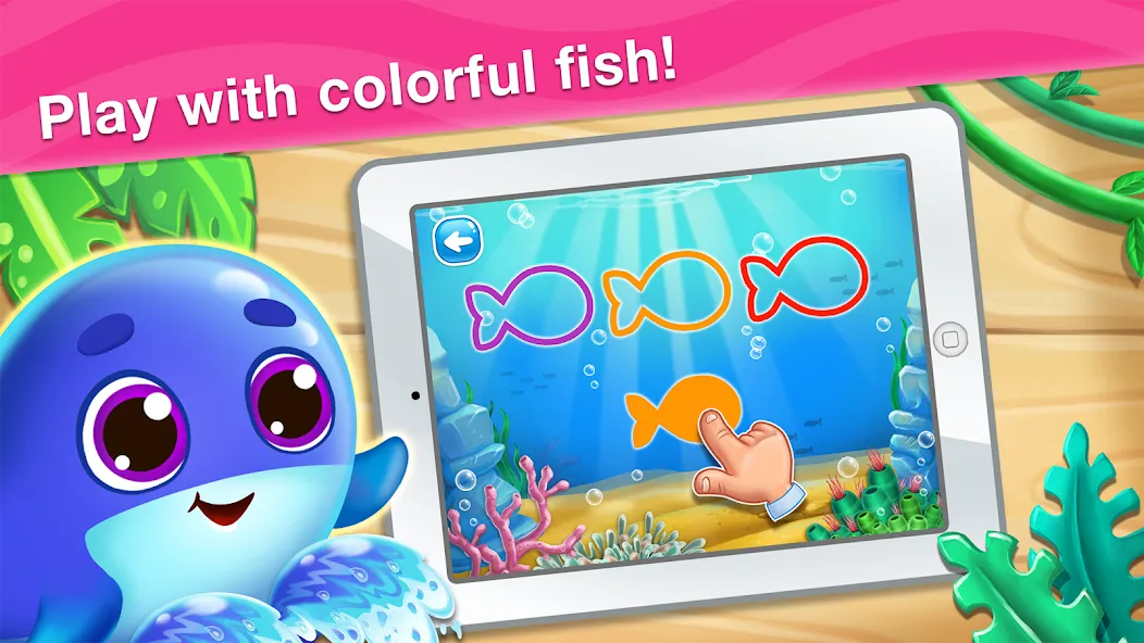 Colors learning games for kids [MOD: все цвета и уровни открыты] — Скачать бесплатно (APK) — скриншот 2