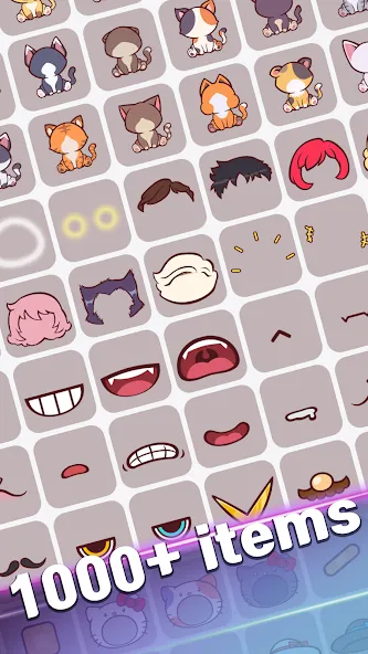 KittCat Story : Cat Maker [MOD: безлимитные монеты и все предметы] последняя версия — скриншот 3