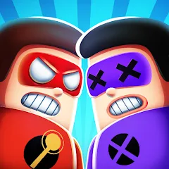 The Superhero League [MOD: безлимитные монеты и все герои открыты] на Андроид