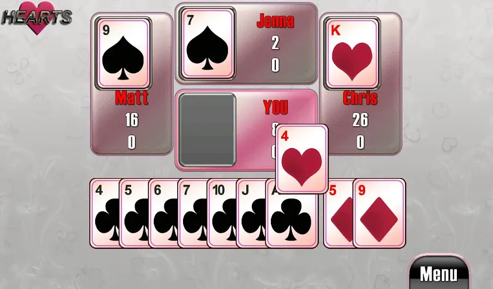 Взломанная Hearts [MOD: без рекламы и все функции открыты] на Андроид — скриншот 3