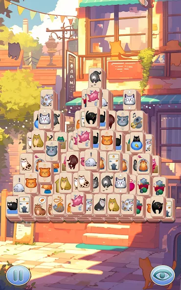 Mahjong 3 [MOD: безлимитные подсказки и отмена ходов] (Бесплатно / APK) — скриншот 2