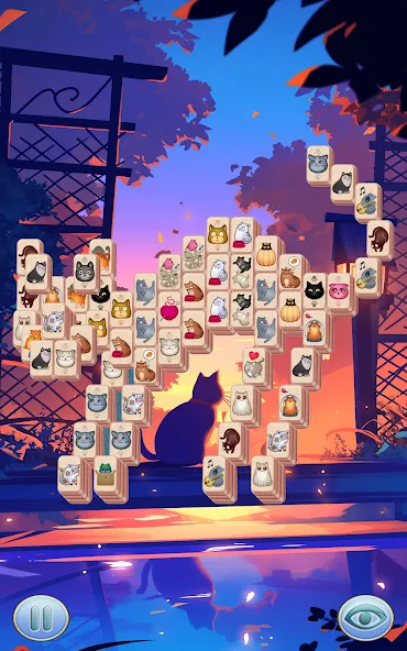 Mahjong 3 [MOD: безлимитные подсказки и отмена ходов] (Бесплатно / APK) — скриншот 3