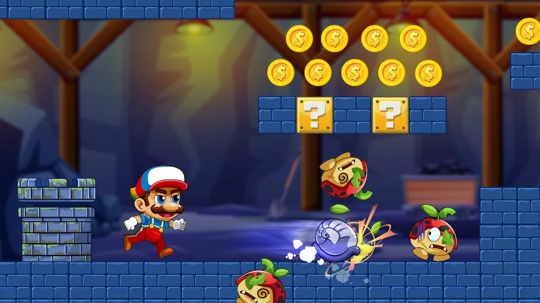 Скачать Super Bean Bros: Running Games [MOD: безлимитные монеты и все уровни] — скриншот 5