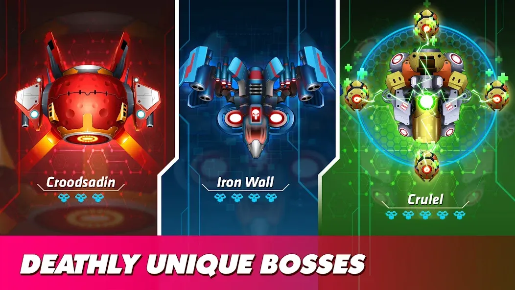 Thunder Fighter Superhero [MOD: безлимитные деньги и мощное оружие] (Бесплатно / APK) — скриншот 2