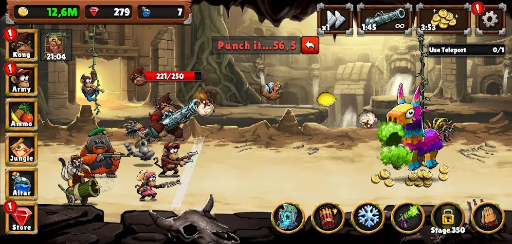 Apes vs. Zombies [MOD: безлимитные ресурсы и усиленные обезьяны] — Скачать бесплатно (APK) — скриншот 5