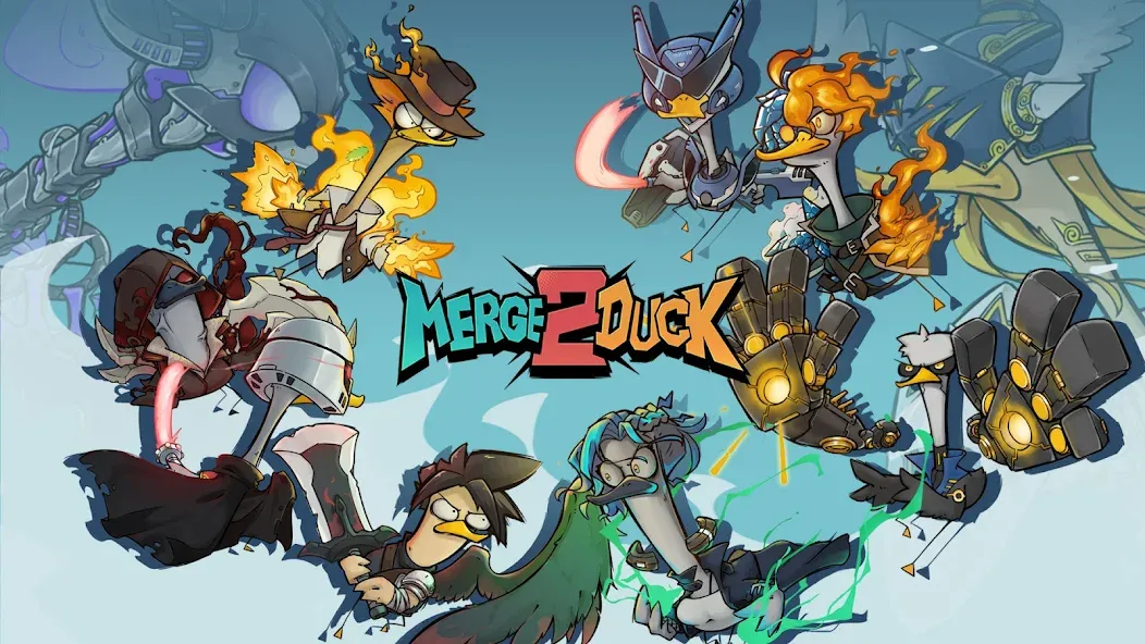 Merge Duck 2: Idle RPG [MOD: безлимитные деньги и усиленные утки] — Скачать бесплатно (APK) — скриншот 1
