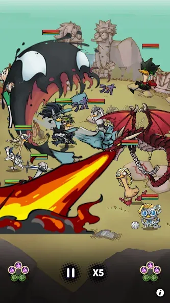 Merge Duck 2: Idle RPG [MOD: безлимитные деньги и усиленные утки] — Скачать бесплатно (APK) — скриншот 5