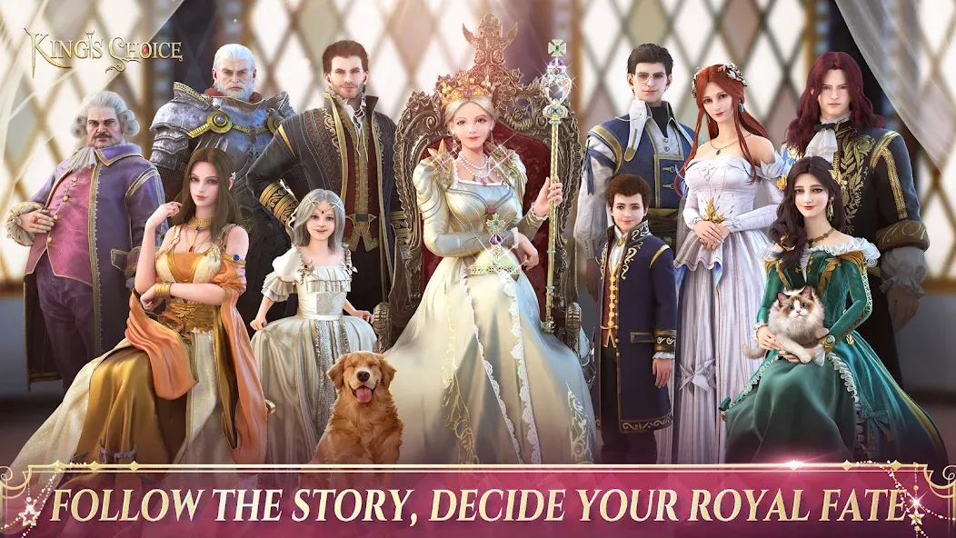 Скачать взлом King's Choice [MOD: безлимитные ресурсы и алмазы] — скриншот 1