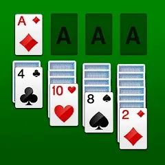 Скачать взлом Klondike Solitaire [MOD: безлимитные подсказки и отмены ходов]