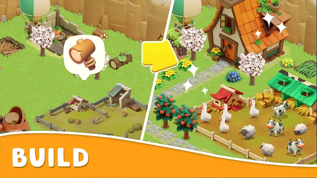 Coco Valley: Farm Adventure [MOD: безлимитные монеты и ресурсы] (Бесплатно / APK) — скриншот 4