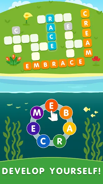 Crossword out of the words [MOD: безлимитные подсказки и открыты все уровни] на Андроид — скриншот 5