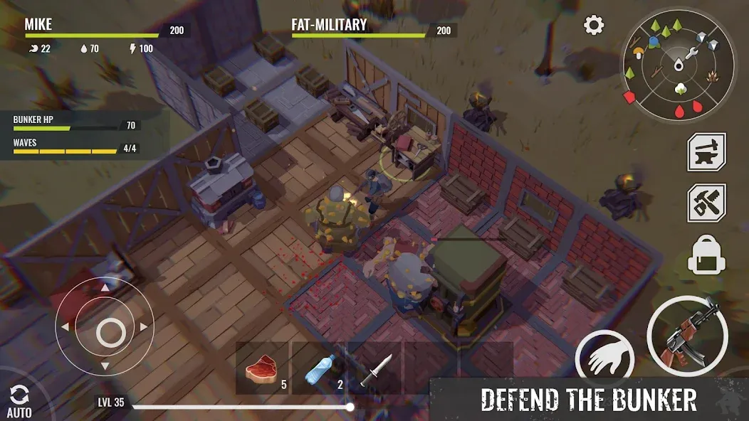No Way To Die: Survival [MOD: неограниченные ресурсы и здоровье] (Бесплатно / APK) — скриншот 4
