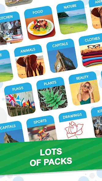 101 Pics: Photo Quiz [MOD: открыты все уровни и подсказки] последняя версия — скриншот 3