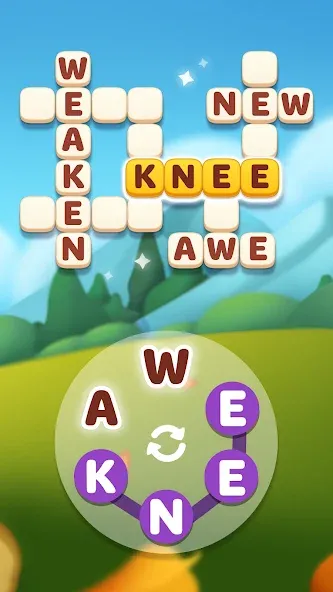 Скачать Word Spells: Word Puzzle Game [MOD: безлимитные подсказки и открыты все уровни] на телефон — скриншот 4