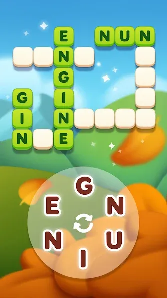 Скачать Word Spells: Word Puzzle Game [MOD: безлимитные подсказки и открыты все уровни] на телефон — скриншот 5