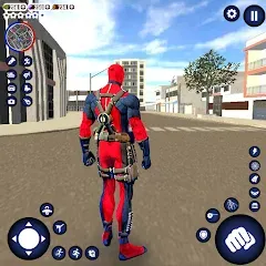 Miami Rope Hero Spider Game [MOD: безлимитные деньги и оружие] последняя версия