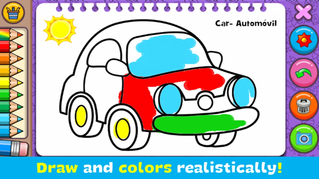Coloring & Learn [MOD: разблокированы все раскраски] последняя версия — скриншот 1