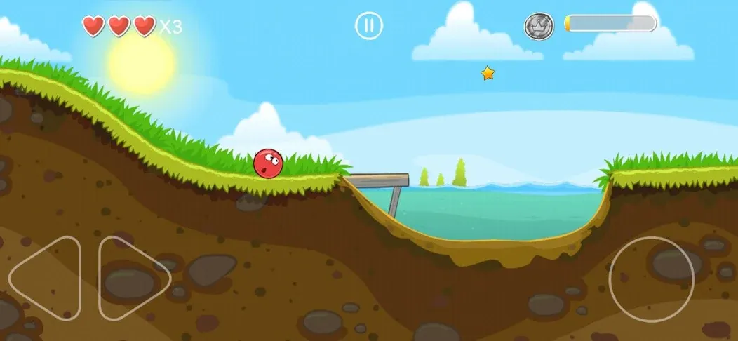 Взломанная Crazy Ollie Ball [MOD: без рекламы и много жизней] на Андроид — скриншот 4