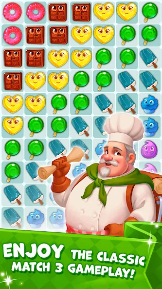 Candy Valley - Match 3 Puzzle [MOD: безлимитные монеты и жизни] последняя версия — скриншот 4