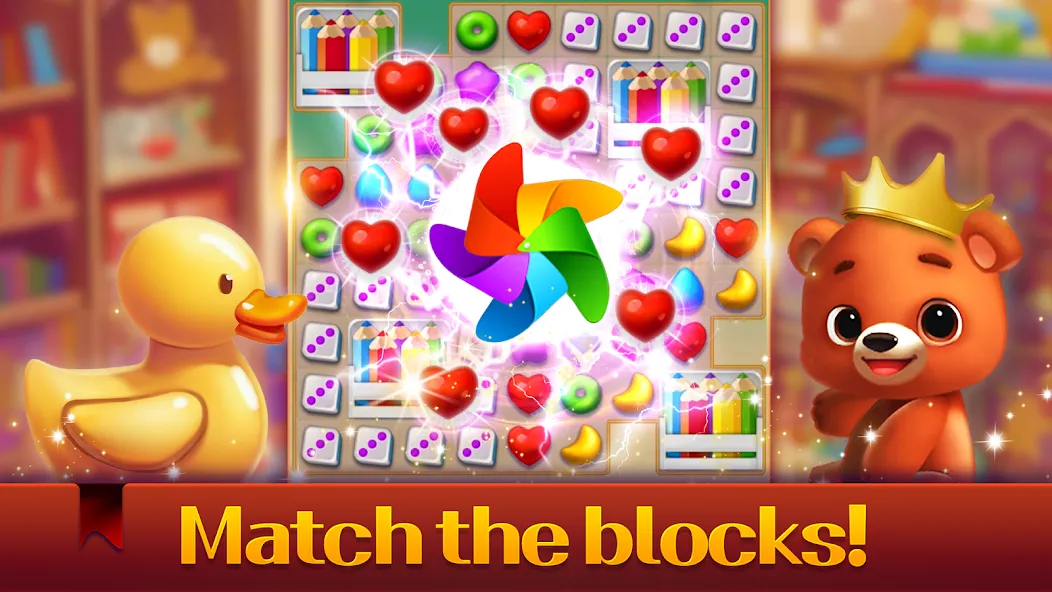 Toy Bear Sweet POP: Match 3 [MOD: много монет и жизней] (Бесплатно / APK) — скриншот 2