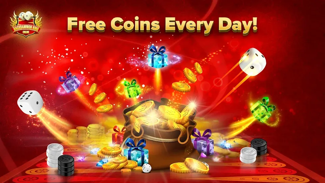 Backgammon King Online [MOD: безлимитные монеты и премиум открыт] (Бесплатно / APK) — скриншот 3