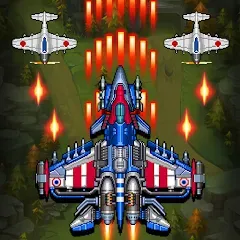 Скачать взлом 1945 Air Force: Airplane games [MOD: безлимитные деньги и все самолёты]