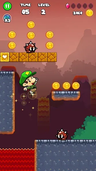 Bob Run: Adventure run game [MOD: бесконечные жизни и монеты] последняя версия — скриншот 4