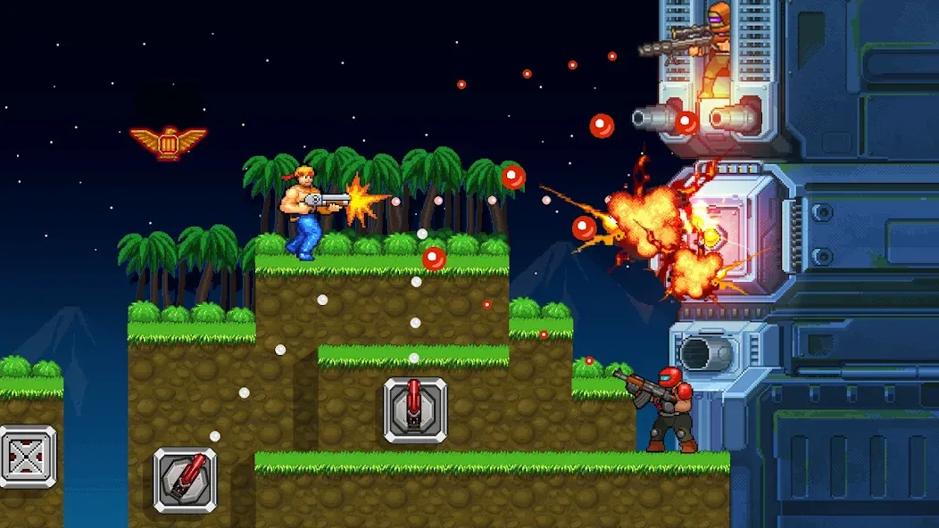 Gun Force: Action Shooting [MOD: безлимитные патроны и мощное оружие] — Скачать бесплатно (APK) — скриншот 1