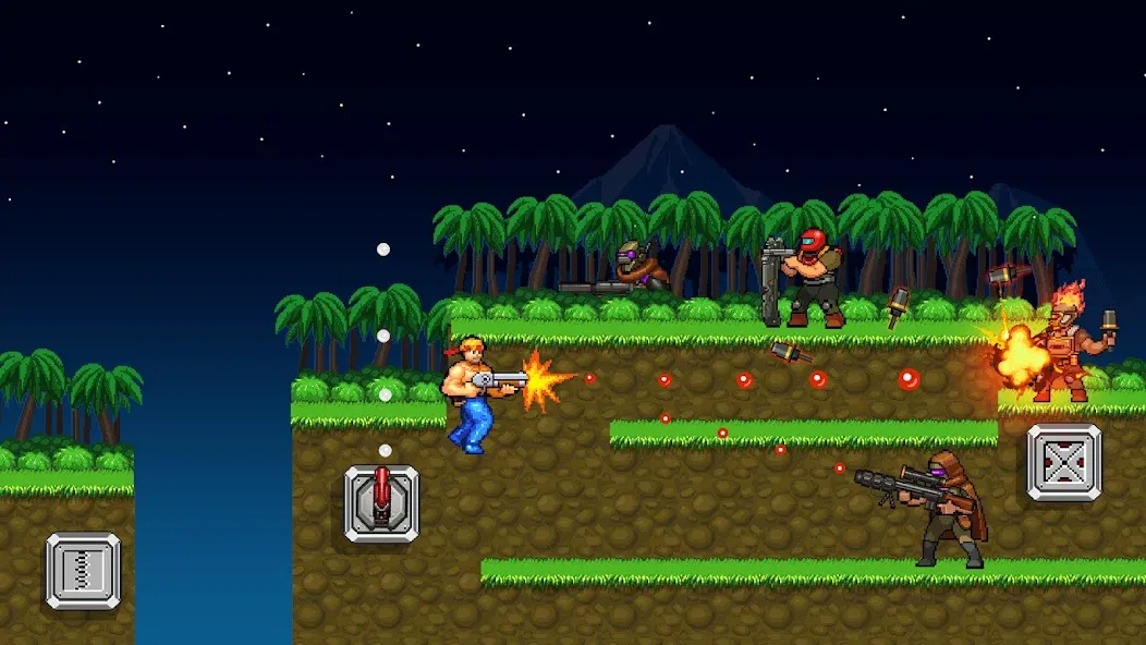 Gun Force: Action Shooting [MOD: безлимитные патроны и мощное оружие] — Скачать бесплатно (APK) — скриншот 3