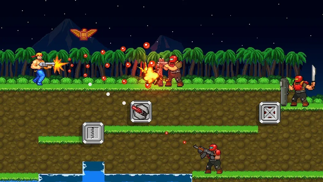 Gun Force: Action Shooting [MOD: безлимитные патроны и мощное оружие] — Скачать бесплатно (APK) — скриншот 5