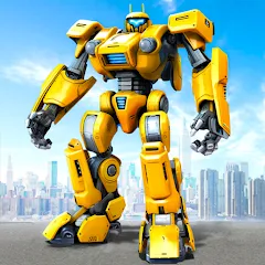 Скачать Real Robot Bike Transform Game [MOD: безлимитные деньги и все роботы] на телефон